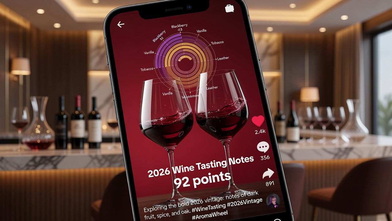 2026 TikTok Wine Notes: Viral Tasting Reviews & Score Strategies
