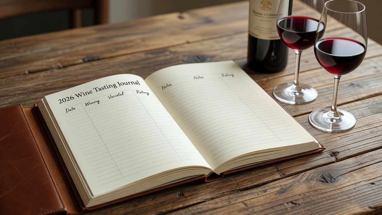 2026 Wine Tasting Journals: Capture Better Notes & Scores