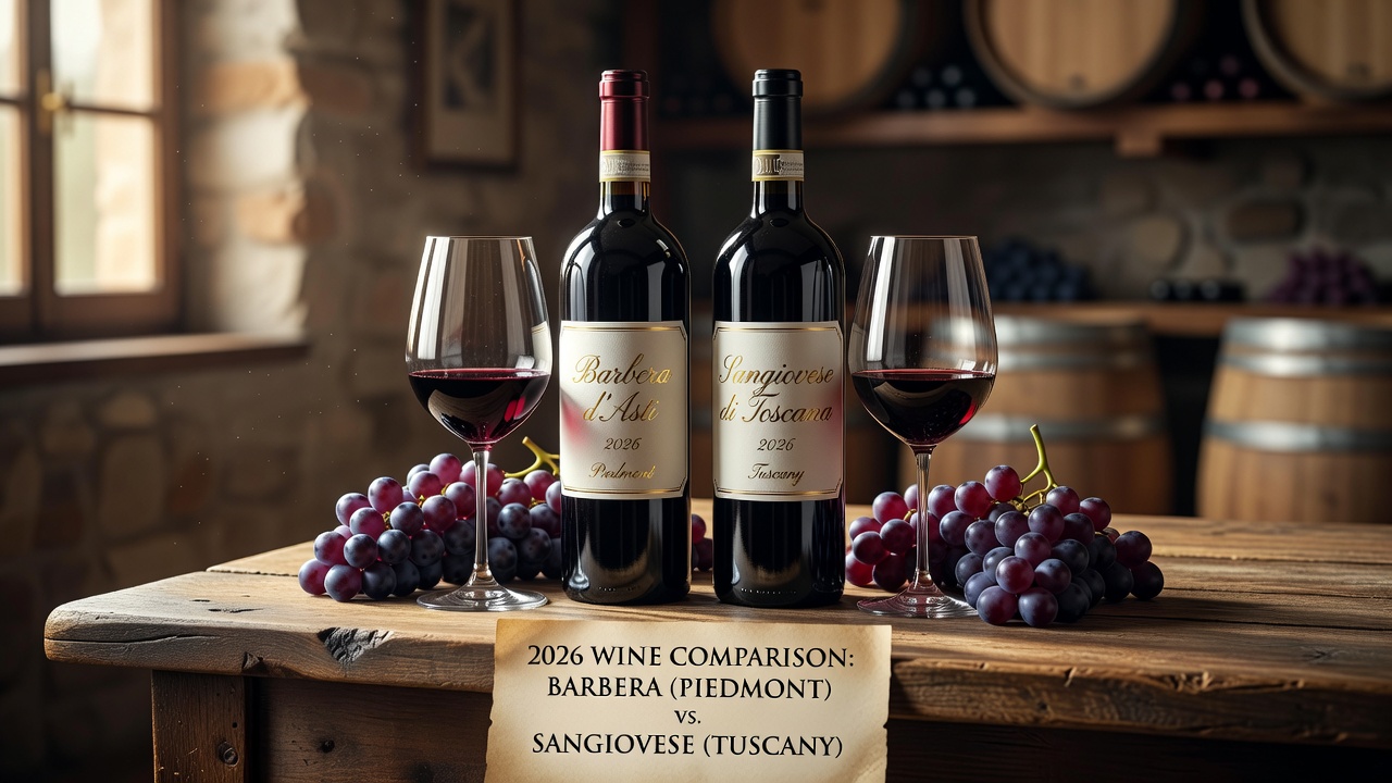 Barbera vs Sangiovese 2026: Tasting Notes & Scores