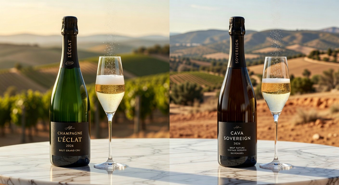 Champagne vs Cava 2026: Tasting Notes & Value Guide