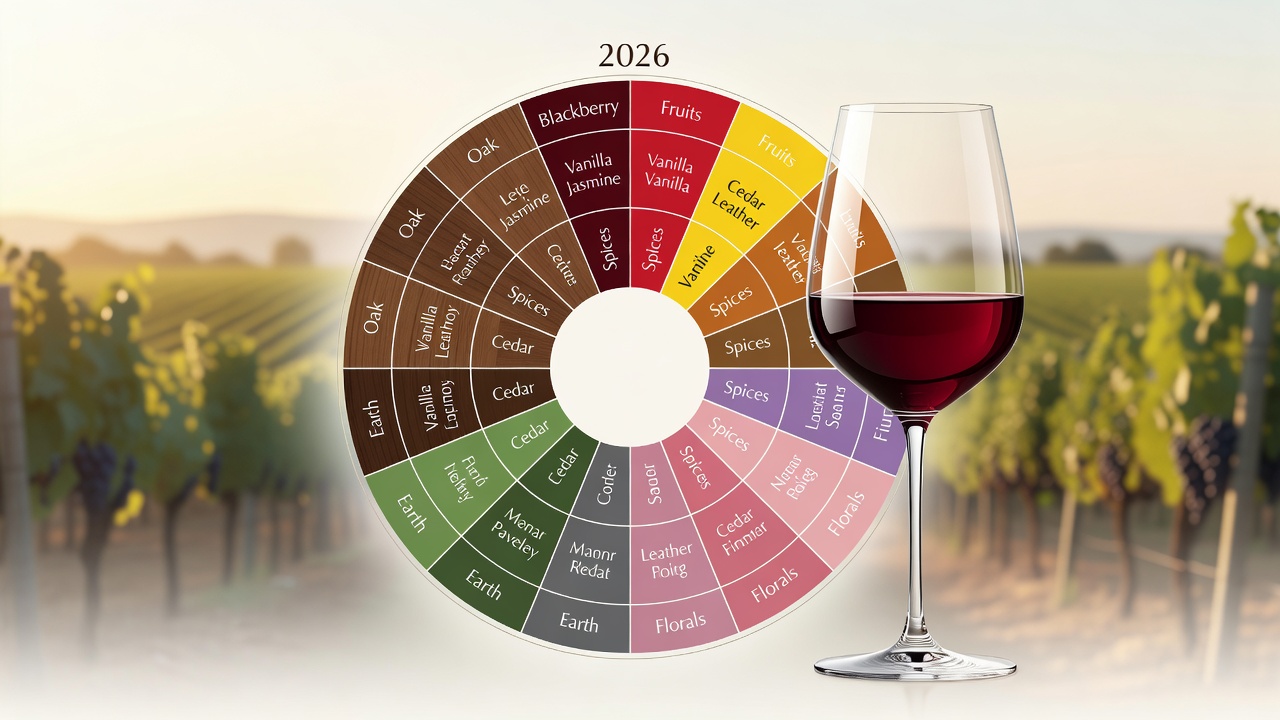 Flavor Wheels for 2026 Wine Tasting Notes