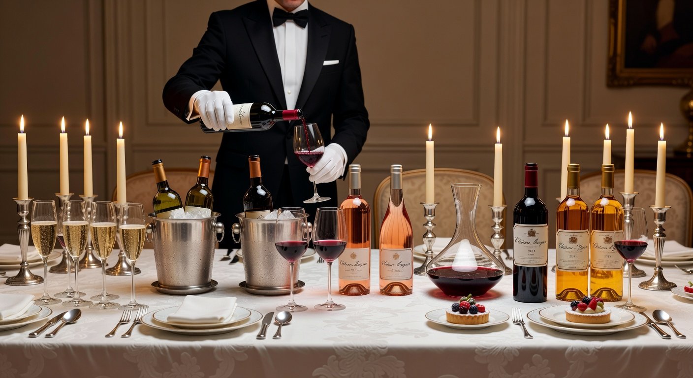 Ideal Wine Service Order for Multi-Course Meals