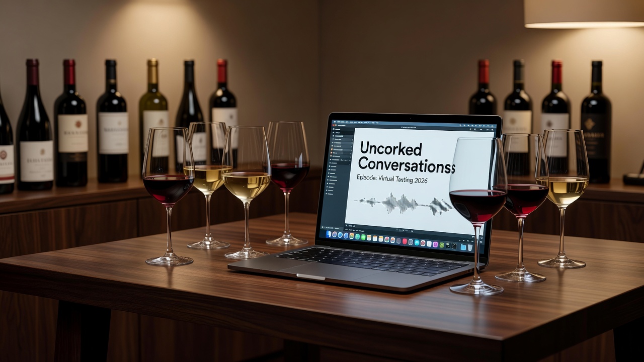Mastering Virtual Tastings in Uncorked Conversations Vino Talks