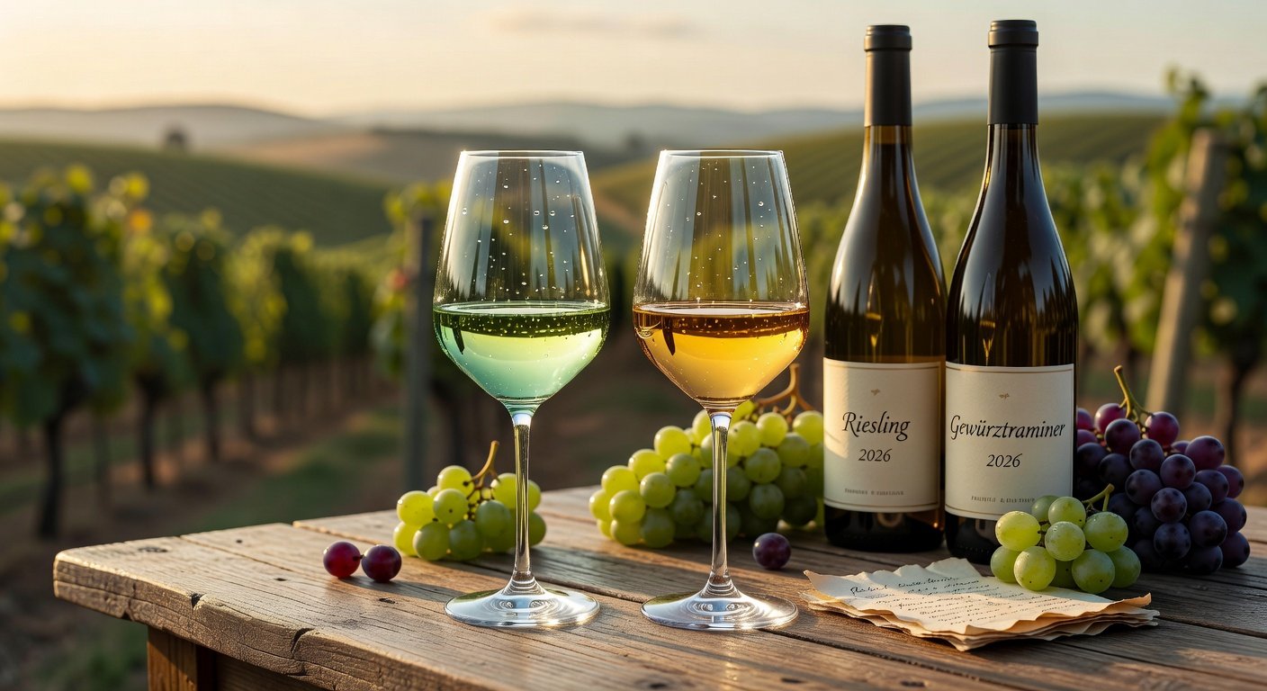 Riesling vs Gewürztraminer: 2026 Tasting Notes Showdown