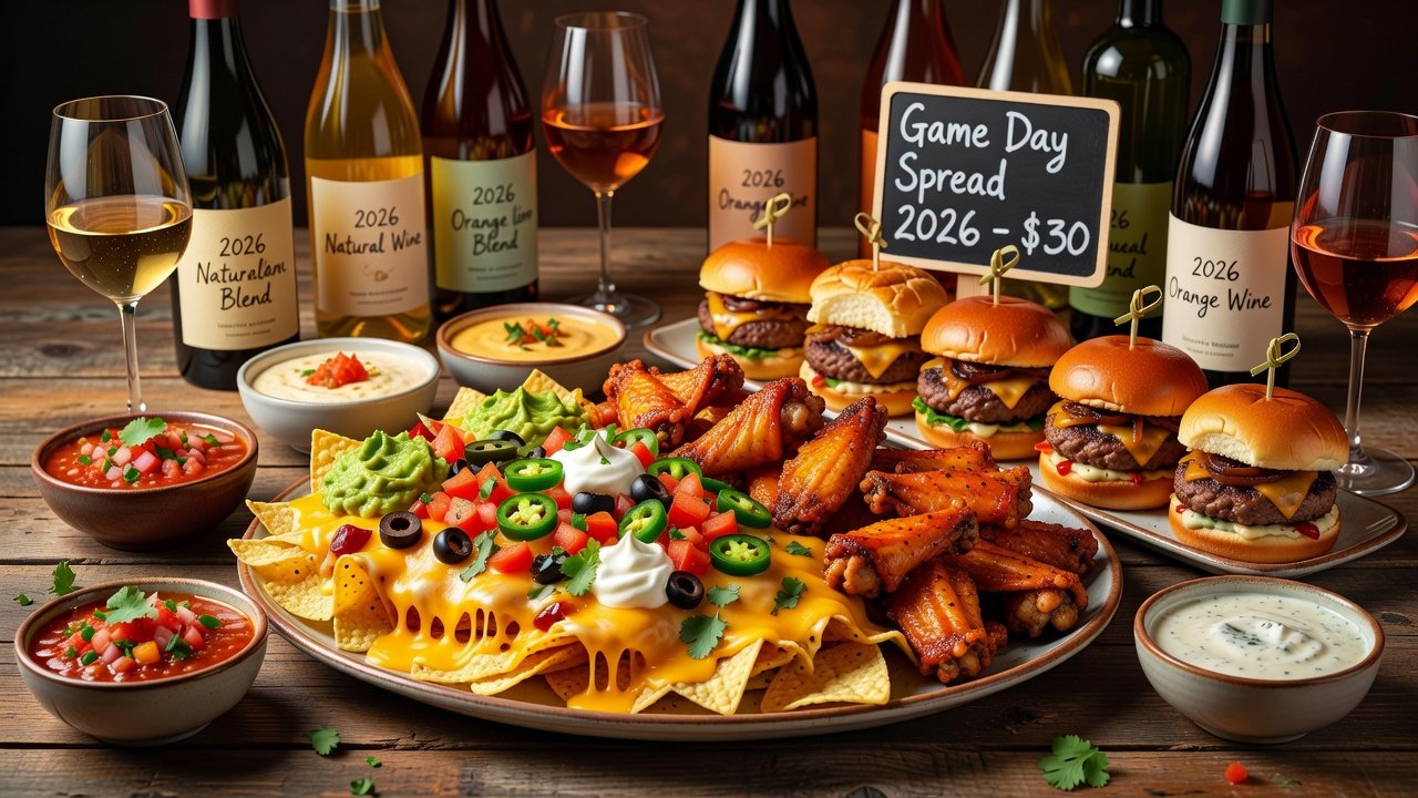 Sommelier Guide to Natural Wine Pairings for 2026 Game Day Snacks