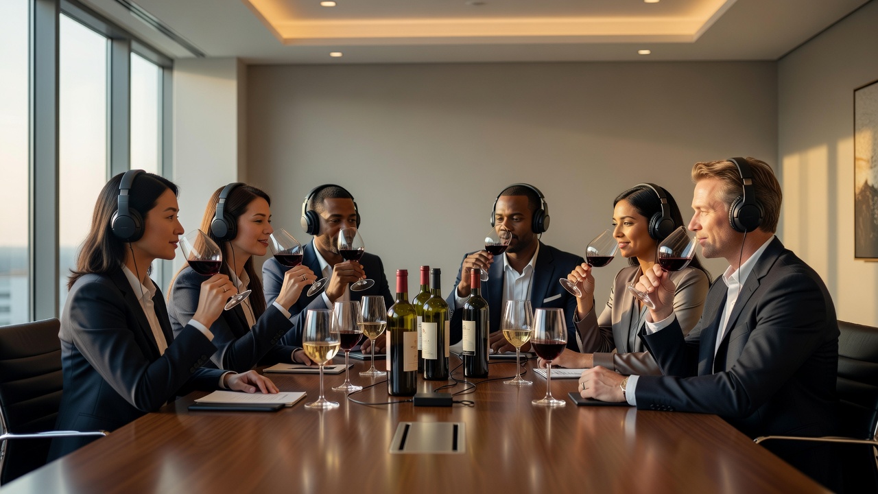 Team Building with Uncorked Conversations Wine Interviews