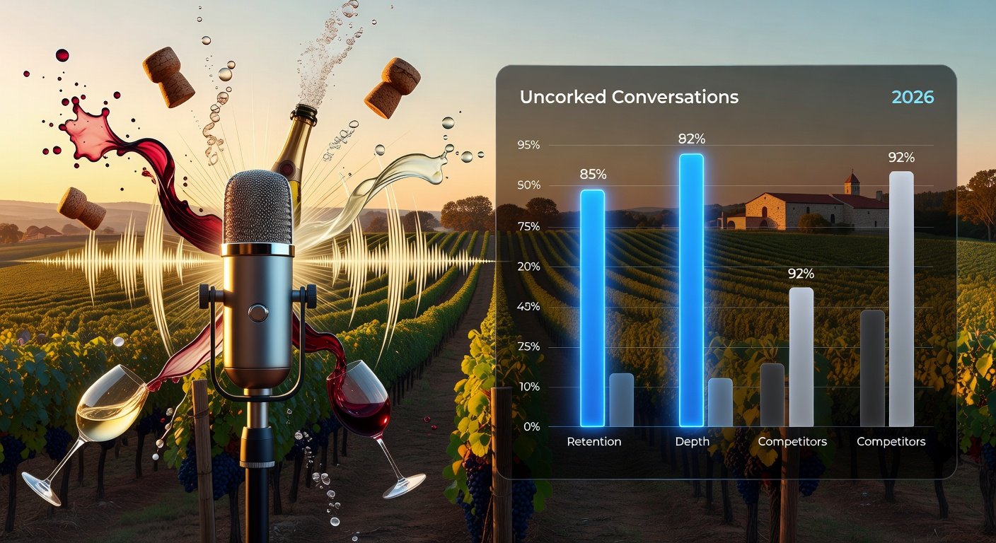 Uncorked Conversations vs Top Wine Podcasts 2026