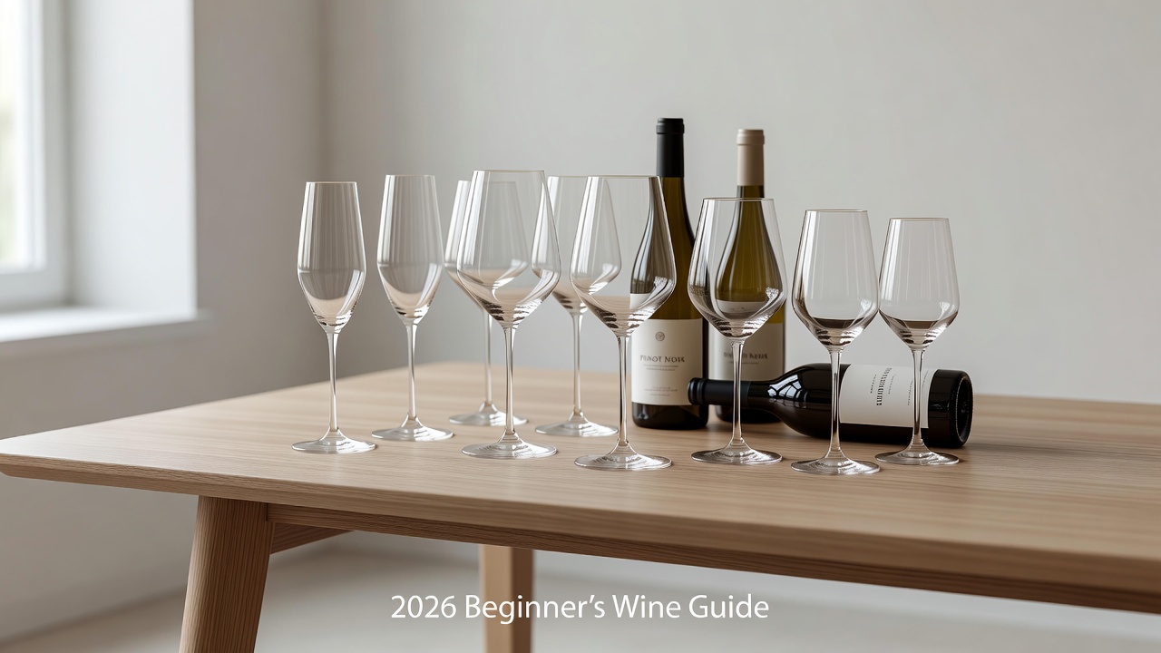 Wine 101: Choosing the Right Glassware for Beginners 2026