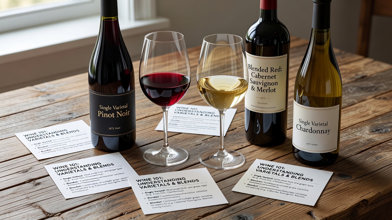 Wine 101: Single Varietal vs Blended Wines for Beginners