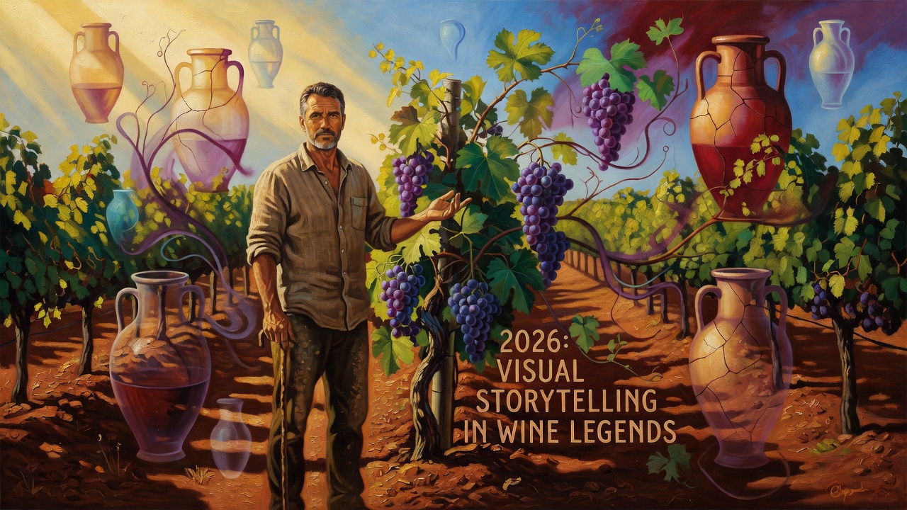 Wine Legends in Modern Art: Visual Storytelling 2026